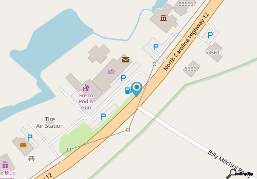 Shell map location
