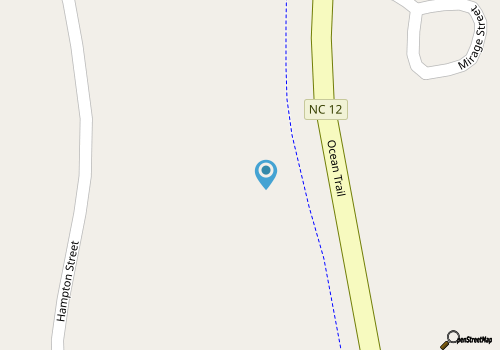 Corolla Grass Course map location