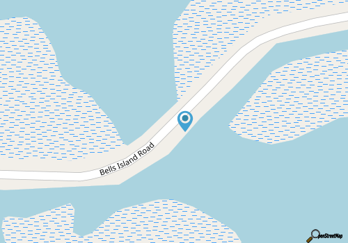 Bells Island map location