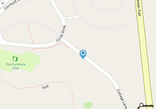 Turtles & Tanlines: Private Pool, Hot Tub, Currituck Club Amenities map location