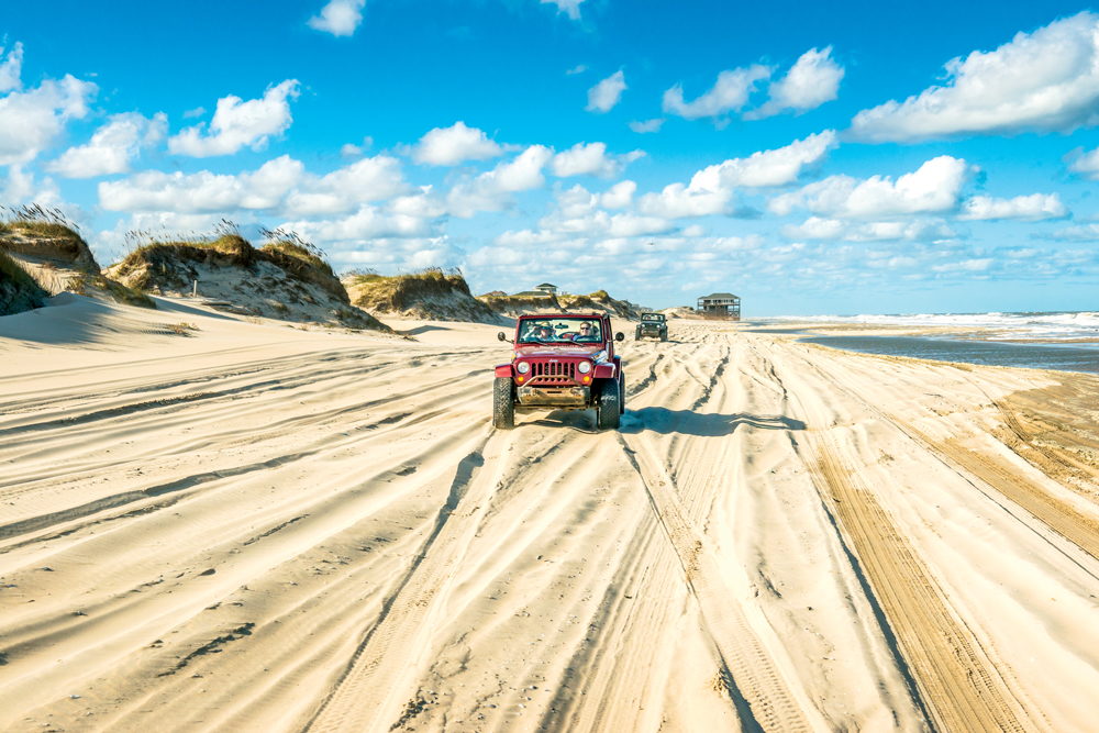 Currituck County Tourism - 4x4 beach driving