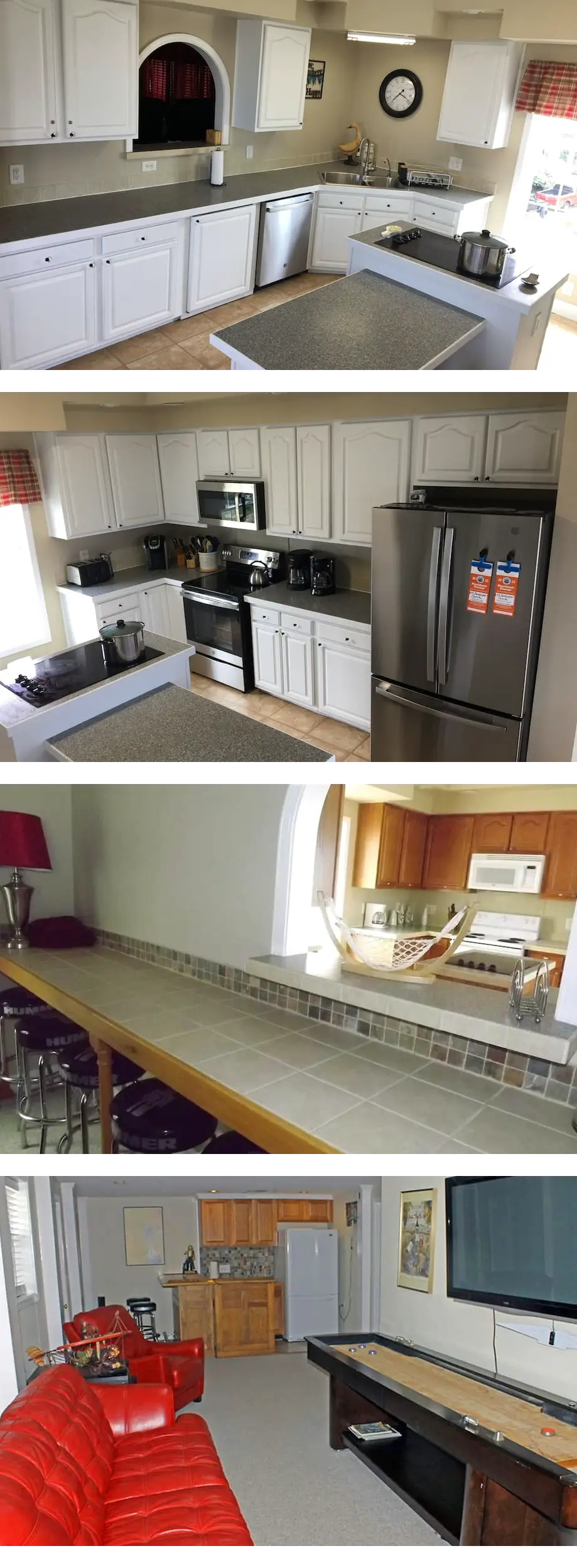 Family 4x4 luxury, steps from the beach, pool, hot tub, theater, Sunday rental, wifi