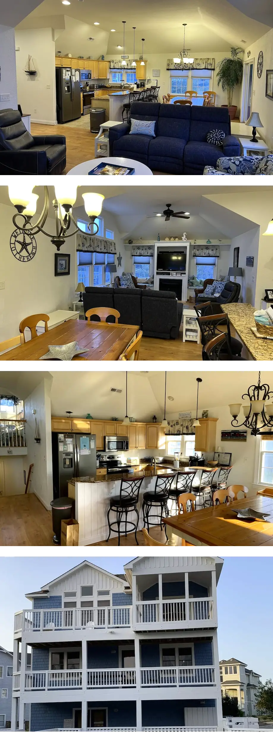 Bluewater Dream-Beach Parking-1 min drive/Pool/Hot tub/Game Rm/Scr Porch/Pets OK