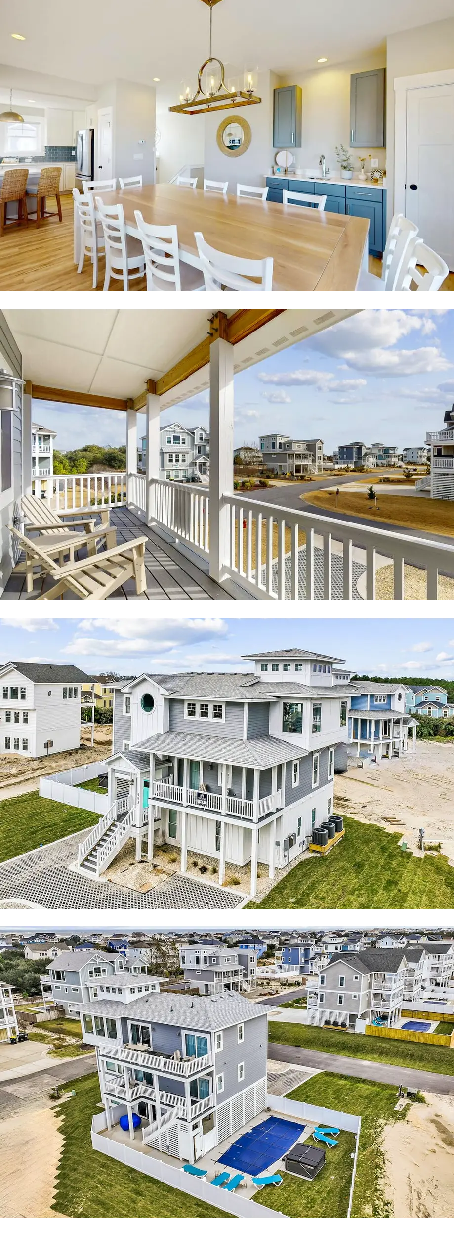 New construction house with private pool & hot tub - less than one mile to beach