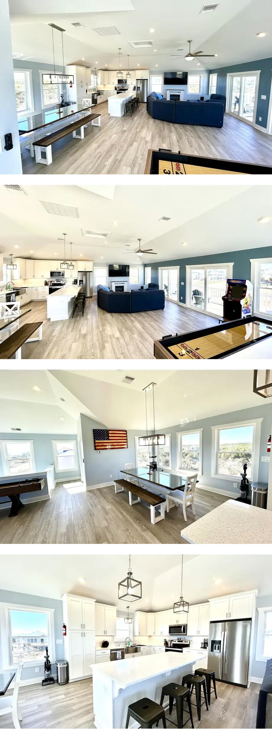 STEPS FROM THE WATER! BEAUTIFUL NEW HOME IN THE HEART OF 4x4 WILD HORSE CAROVA