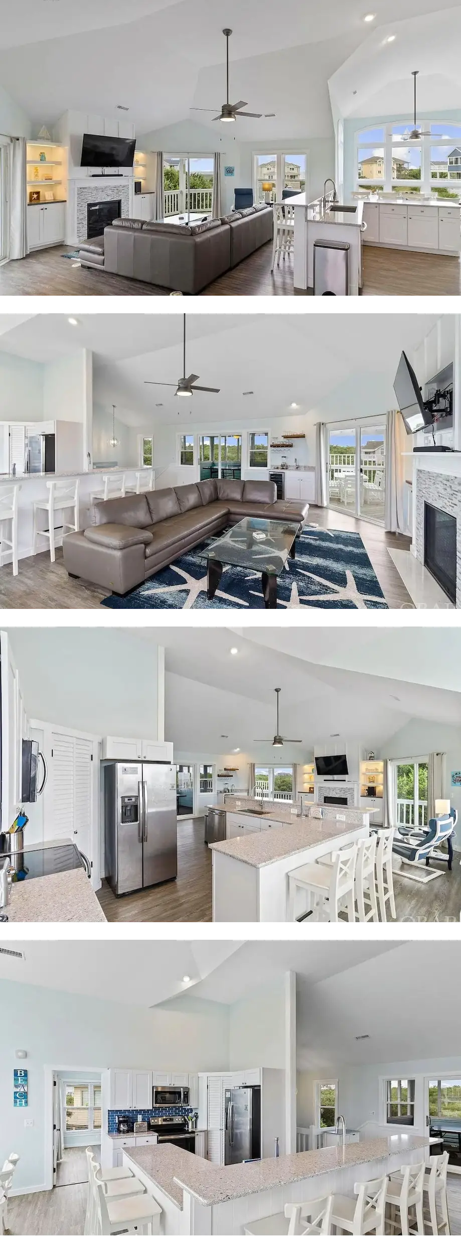 6-bedroom semi-oceanfront house in Corolla OBX, Pets ok, heated pool. 